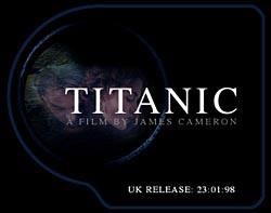 Titanik web UK